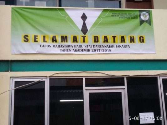 Selamat Datang Calon Mahasiswa Baru STAI Darunanajah Selamat Datang Calon Mahasiswa Baru STAI Darunanajah