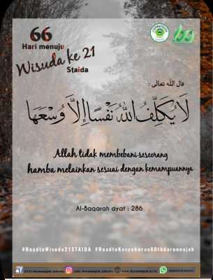 Al-Baqoroh ayat : 286 Al-Baqoroh ayat : 286