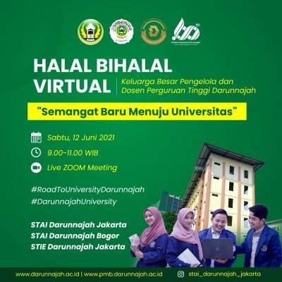 Halal bi Halal Virtual: semangat baru menuju Universitas Halal bi Halal Virtual: semangat baru menuju Universitas