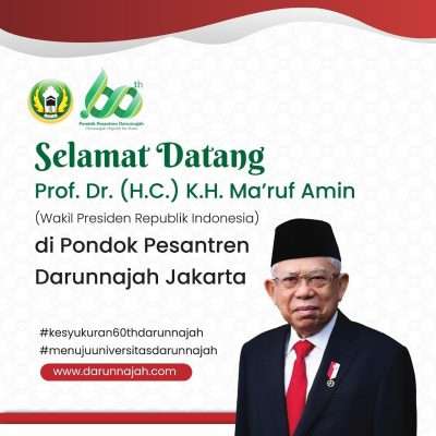 Wakil Presiden RI Bersilaturrahmi ke Darunnajah Wakil Presiden RI Bersilaturrahmi ke Darunnajah