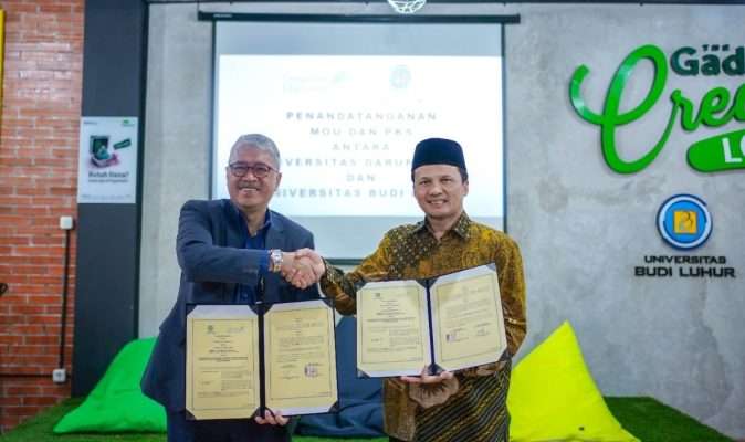 Penandatanganan MoU Universitas Darunnajah Dengan Universitas Budi Luhur Penandatanganan MoU Universitas Darunnajah Dengan Universitas Budi Luhur