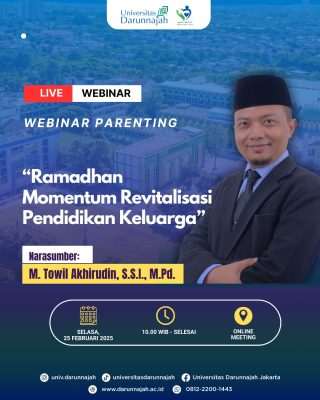 Webinar Sakinah Family Center – “Ramadhan Momentum Revitalisasi Pendidikan Keluarga” Webinar Sakinah Family Center – “Ramadhan Momentum Revitalisasi Pendidikan Keluarga”