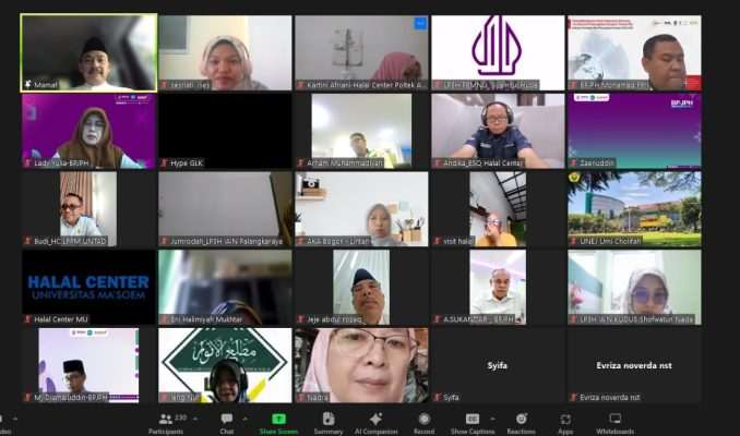 LP3H Halal Center Universitas Darunnajah Ikut Serta dalam Rapat Sosialisasi Fasilitasi Sertifikasi Halal Self Declare 2025 LP3H Halal Center Universitas Darunnajah Ikut Serta dalam Rapat Sosialisasi Fasilitasi Sertifikasi Halal Self Declare 2025
