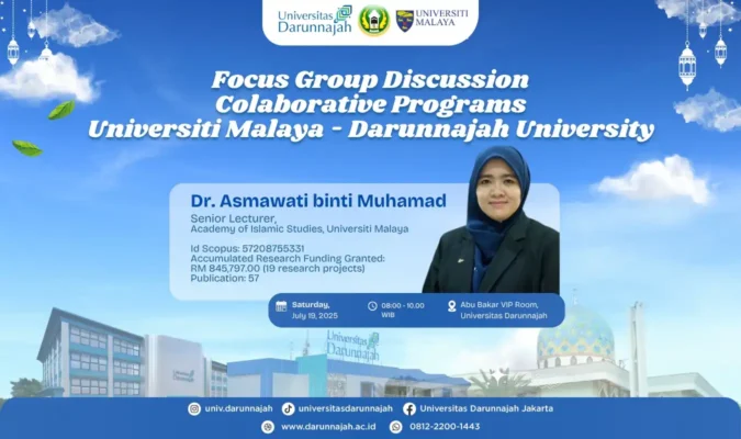 Universitas Darunnajah dan Universiti Malaya Gelar FGD Kolaborasi, Perkuat Riset dan Publikasi Internasional Universitas Darunnajah dan Universiti Malaya Gelar FGD Kolaborasi, Perkuat Riset dan Publikasi Internasional