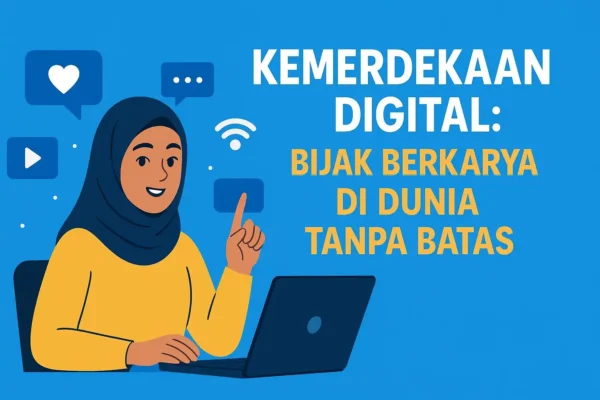 Kemerdekaan Digital: Bijak Berkarya di Dunia Tanpa Batas Kemerdekaan Digital: Bijak Berkarya di Dunia Tanpa Batas