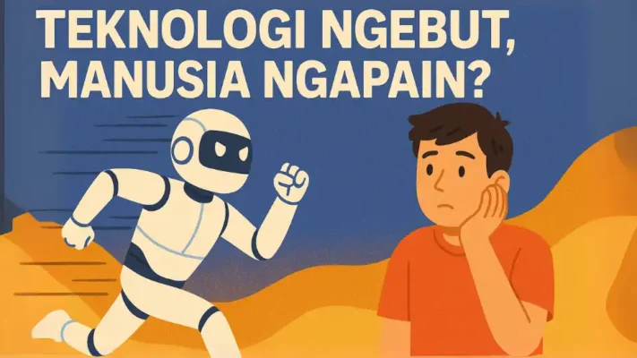 “Teknologi Ngebut, Manusia Ngapain?” “Teknologi Ngebut, Manusia Ngapain?”