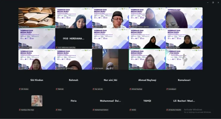 Webinar dan Bedah Buku “Pernikahan di Era Digital” Diikuti Peserta dari Berbagai Daerah hingga Mancanegara Webinar dan Bedah Buku “Pernikahan di Era Digital” Diikuti Peserta dari Berbagai Daerah hingga Mancanegara