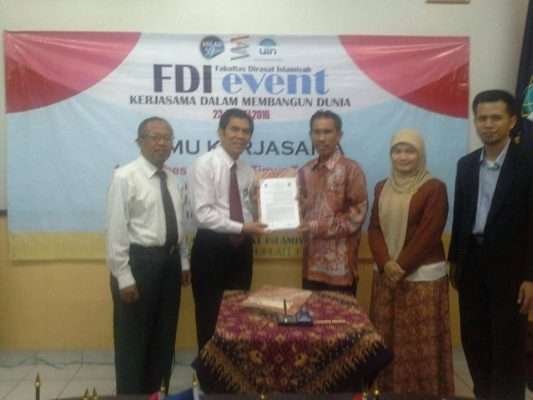 MOU STAI Darunnajah Jakarta dengan Fakultas Dirasah Islamiyah UIN Jakarta