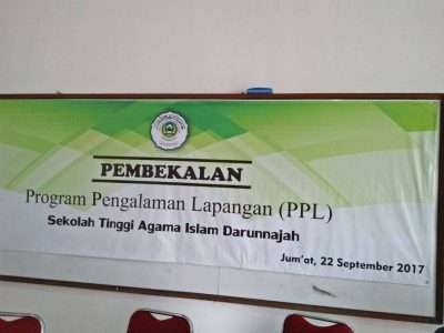 Pelaksanaan Pembekalan PPL 2017 Kampus Darunnajah
