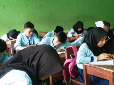 Pratek Pengenalan lapangan oleh Mahasiswa STAI Darunnajah di Mts As-Saadah Ulujami Pesanggrahan