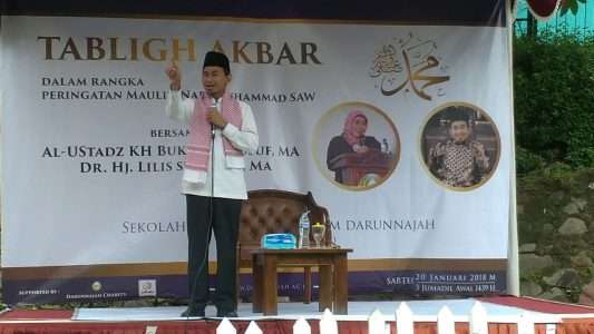 Perayaan Maulid Nabi di Kampus STAI Darunnajah
