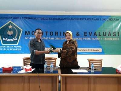 MONITORING & EVALUASI APLIKASI PENDATAAN (EMIS/FORLAP DIKTI) TAHAP 1 TAHUN 2018