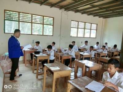 Mahasiswa PPL di Sekolah MTS Nurul Ilmi Pabuaran