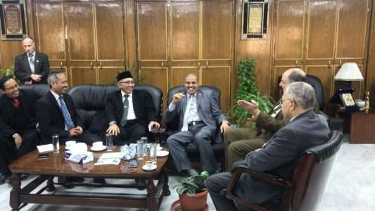 STAI Darunnajah Mengunjungi Universitas AL-AZHAR ASY-SYARIF Kairo Mesir