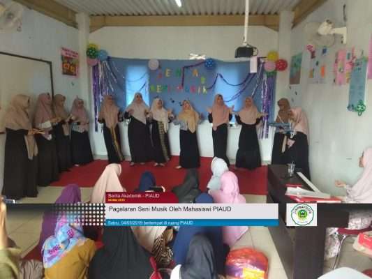 PIAUD : Latihan Seni Musik Bersama Dosen Pengampu