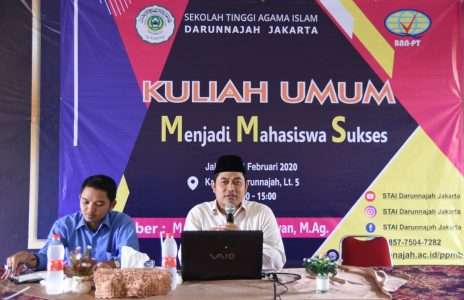 Kuliah Umum Mahasiswa STAI Darunnajah