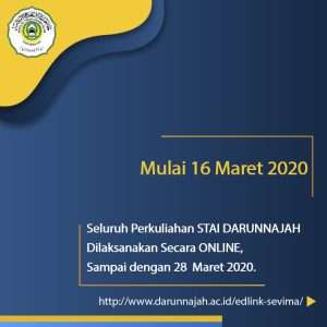 STAI Darunnajah berlakukan Perkuliahan dengan Aplikasi Edlink Sevima