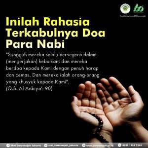 Rahasia Terkabulnya Do'a Para Nabi