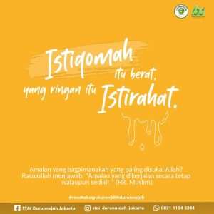 Kalau ringan namanya istirahat