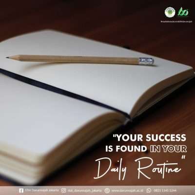 Success is found in your daily