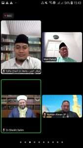 STAI Darunnajah hadiri undangan khusus Peringatan Isra’ Mi’raj Darul Ifta’ Australia
