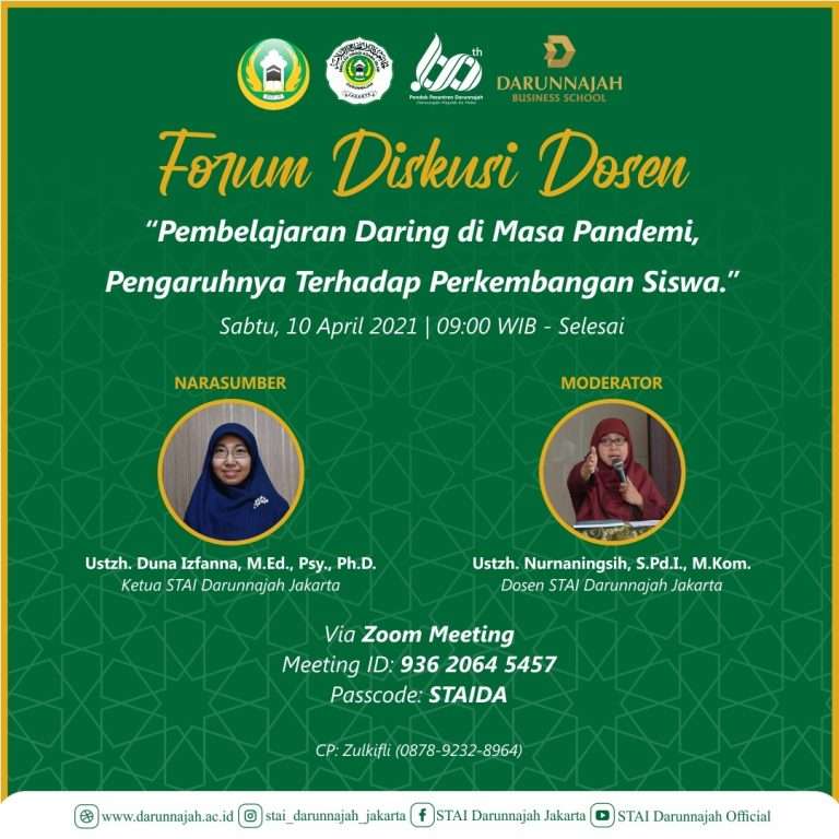 Forum Diskusi Dosen (FDD) Darunnajah