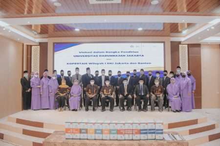 Kopertais Wilayah I DKI Jakarta dan Banten berikan rekomendasi Pendirian Universitas Darunnajah setelah Visitasi Perguruan Tinggi Darunnajah