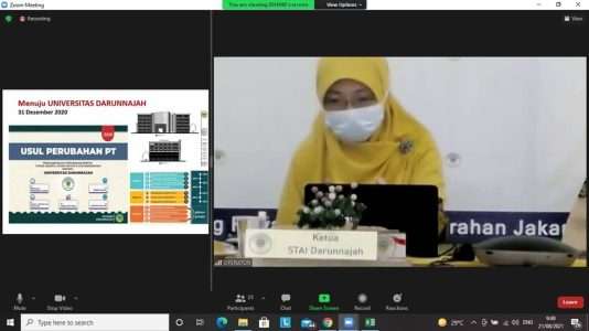 Pertemuan Dosen Menjelang Pelaksanaan Perkuliahan Semester Ganjil Tahun Akademik 2021/2022