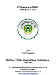 Pedoman Akademik dan Urgensinya bagi Mahasiswa STAI Darunnajah