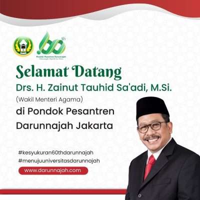Wakil Menteri Agama RI Berkunjung ke Darunnajah