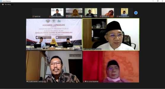 Asesmen Lapangan (AL) Daring Prodi HKI STAIDA di Hari Kedua
