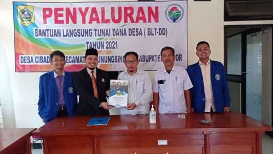 Survei dan pengurusan izin Tempat KKN Desa Cibadung Gunung Sindur Bogor