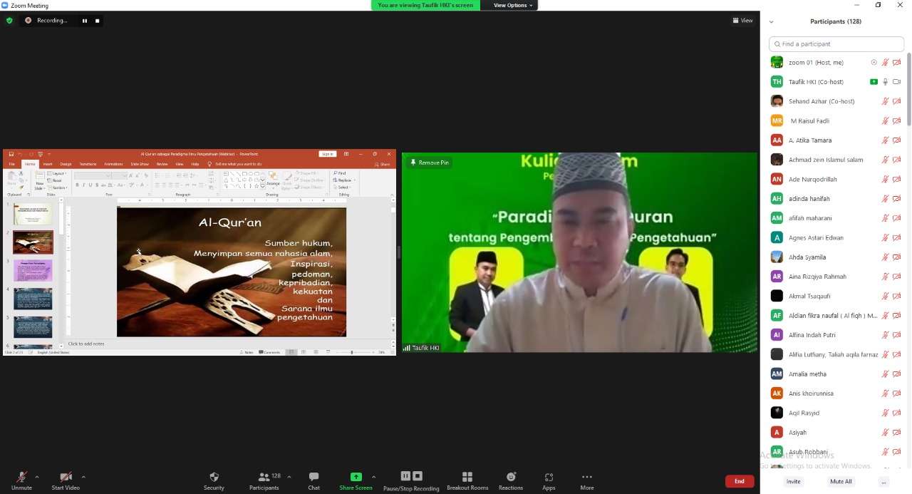 Paradigma Al-Quran tentang Pengembangan Ilmu pengetahuan