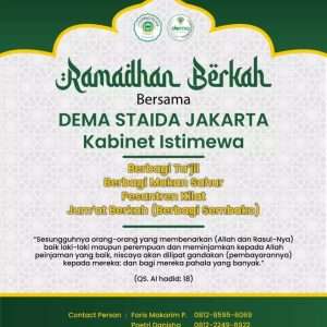Ramadhan Berkah Bersama DEMA STAIDA Jakarta