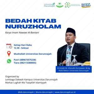 Bedah Kitab Nuruzholam oleh Ustadz Muhammad Irfanudin Kurniawan, M.Pd