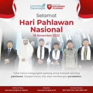 Ing Ngarso Sung Tuladha, Ing Madya Mangun Karso, Tut Wuri Handayani – Hari Pahlawan 2022