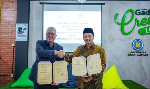 Penandatanganan MoU Universitas Darunnajah Dengan Universitas Budi Luhur