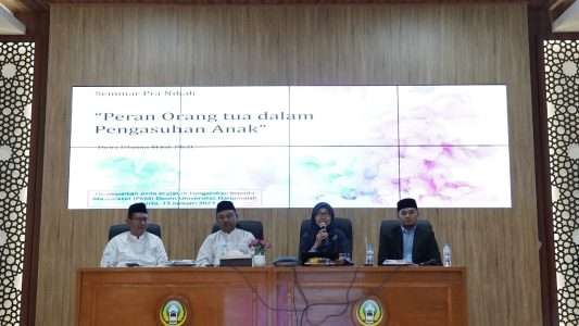 Prodi Hukum Keluarga Islam (HKI) Universitas Darunnajah Adakan Seminar Pra Nikah dengan tema “Membangun keluarga Sakinah Mawaddah wa Rahmah”.