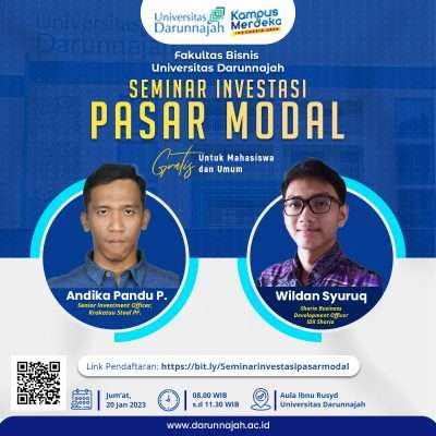 Ikuti Ngaji investasi Pasar Modal Bersama Fakultas Bisnis Universitas Darunnajah