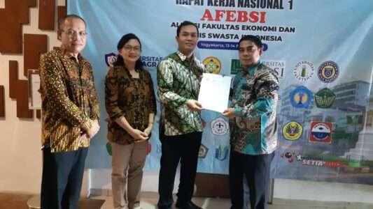 Kerjasama Fakultas Bisnis Universitas Darunnajah dengan Fakultas Bisnis Universitas Widya Mataram.
