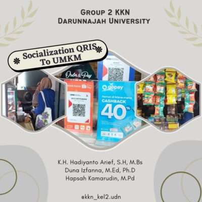 Digital – Sosialiasi Pembayaran Digital ke UMKM oleh Peserta KKN
