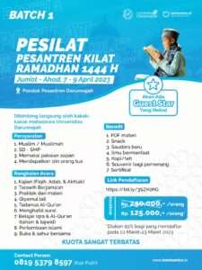 Pesantren Kilat Ramadhan 2023