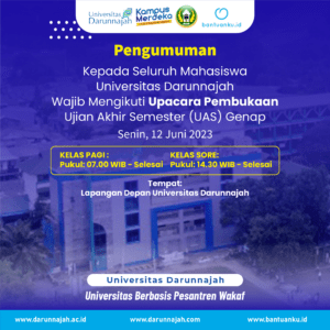 Upacara Pembukaan Ujian Akhir Semester (UAS) Genap
