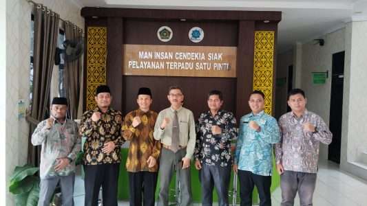 Bangun Silaturahmi Dengan MAN Insan Cendikia, Siak-Riau