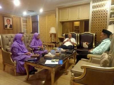 Wakil Rektor II hadiri Silaturahmi bersama Bapak Andi Arslan Djunaid: Kospin Jasa Siap Kolaborasi bersama Universitas Darunnajah