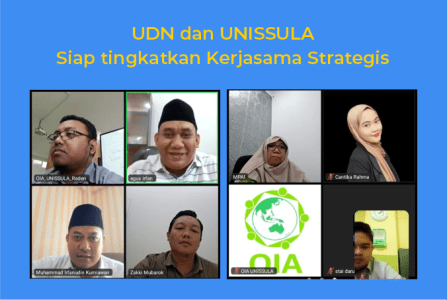 UDN dan UNISSULA Siap tingkatkan Kerjasama Strategis