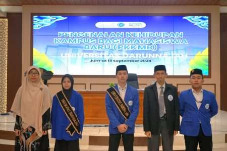 Universitas Darunnajah sukses menggelar kegiatan Pengenalan Kehidupan Kampus bagi Mahasiswa Baru (PKKMB)