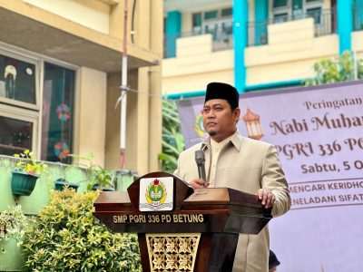 Universitas Darunnajah Ajak Generasi Muda Teladani Rasulullah dalam Peringatan Maulid Nabi di SMP PGRI 336