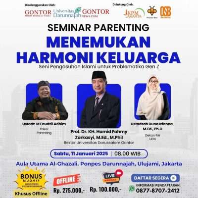 Mahasiswa PIAUD Ikuti Seminar Parenting Bertajuk “Menemukan Harmoni Keluarga: Seni Pengasuhan Islami untuk Problematika Gen Z”