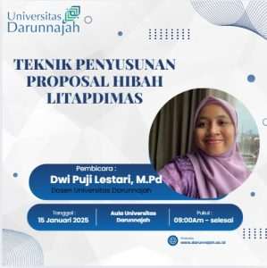 Dosen PIAUD Menjadi Pembicara pada Sosialisasi dan Teknis Bantuan Penelitian Litapdimas 2025 di Universitas Darunnajah